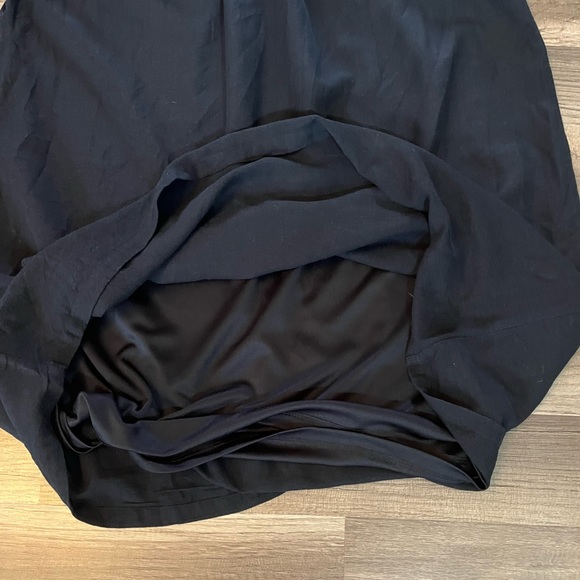 Old Navy Black Shift Dress w/ Top Lace Lining SZ XL - Picture 9 of 12